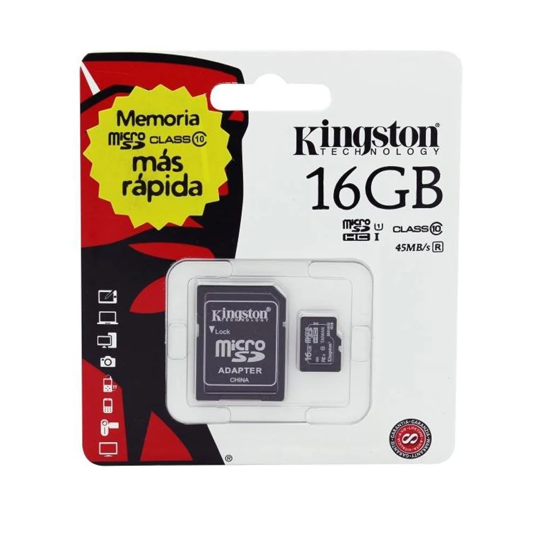 MEMORIA MICRO SD 16 GB en INTERNET AROM Coyoacán